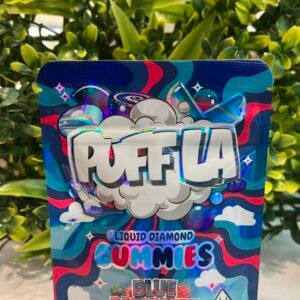 Puff La Blue Raspberry Thc Gummies