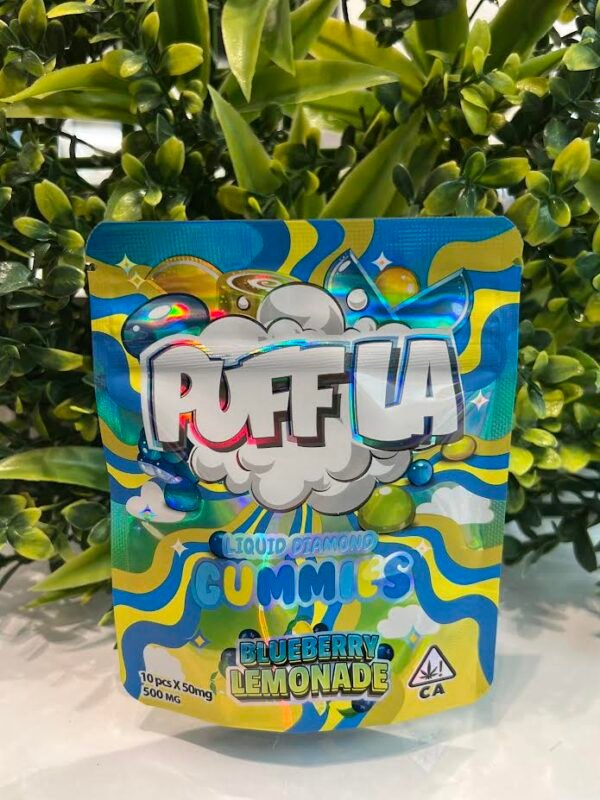 Puff La Blueberry Lemonade Thc Gummies